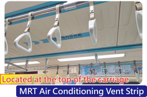 MRT Air Conditioning Vent Strip